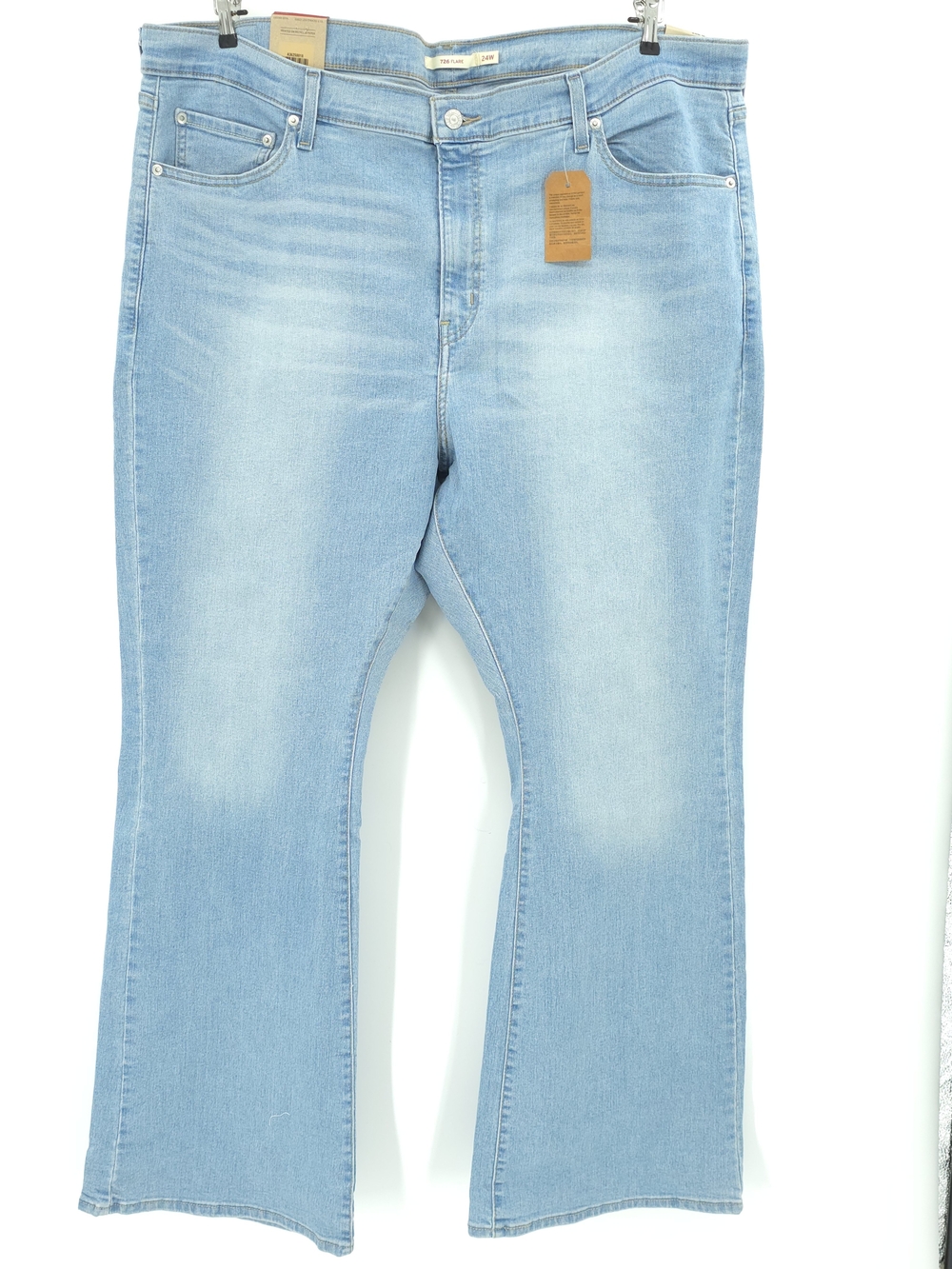 NWT Levi’s 726 High Rise Flare Jeans - Plus Size 24W (Inseam 30")